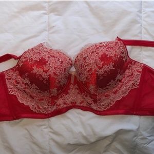 VS RED Long Bra, 34D *P1013